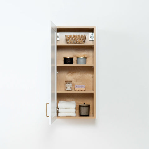 Bridgeport Satin White Wall Cabinet Teodor Bathroom Vanity United States