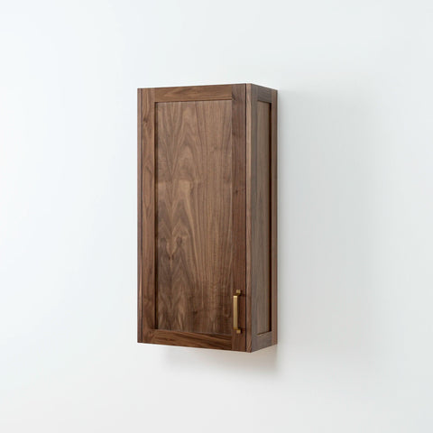 Bridgeport American Black Walnut Wall Cabinet Teodor Bathroom Vanity United States