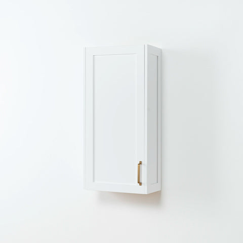 Bridgeport Satin White Wall Cabinet Teodor Bathroom Vanity United States