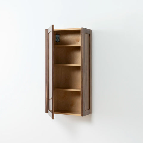 Bridgeport American Black Walnut Wall Cabinet Teodor Bathroom Vanity United States