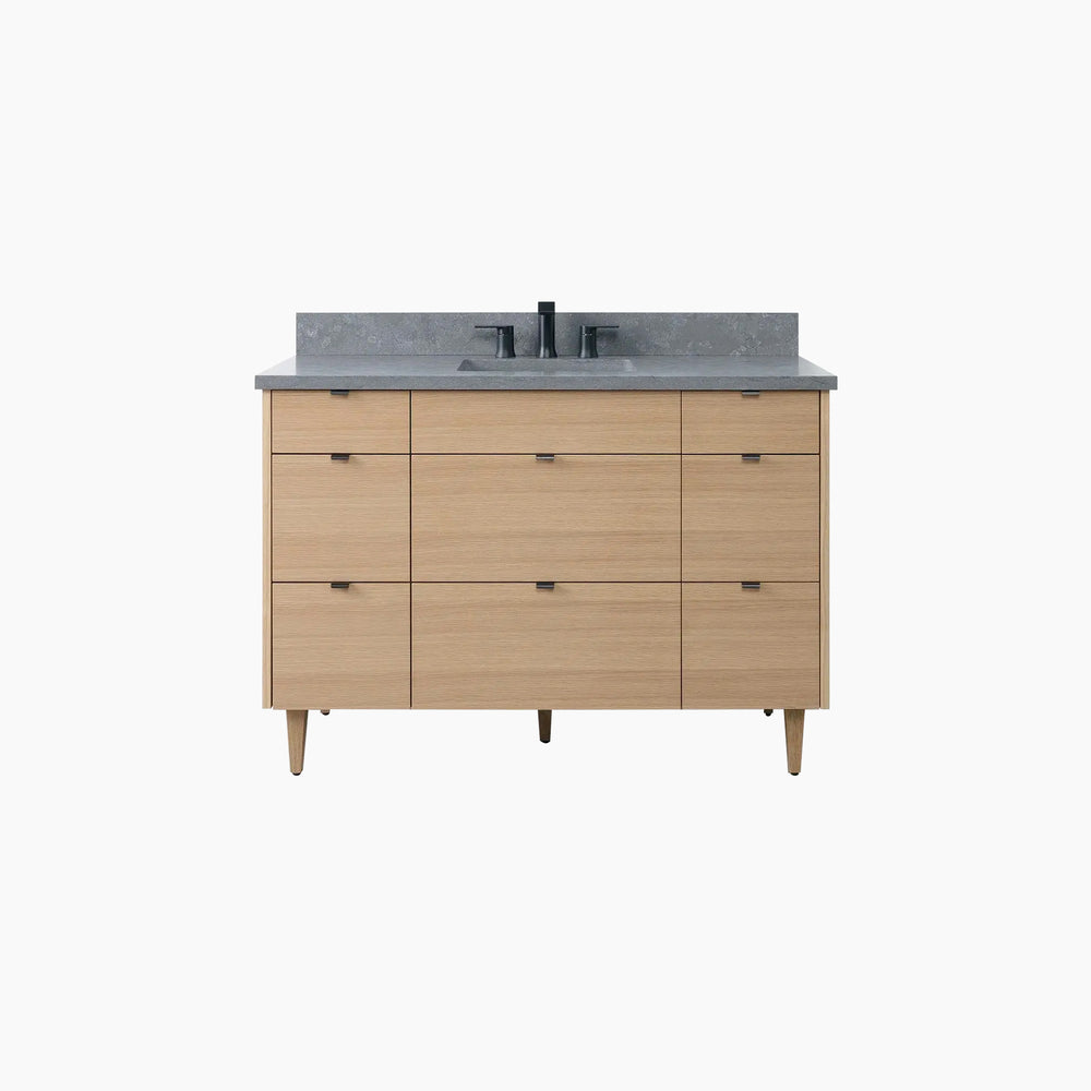 
                  
                    Asher 48" Natural White Oak Bathroom Vanity
                  
                