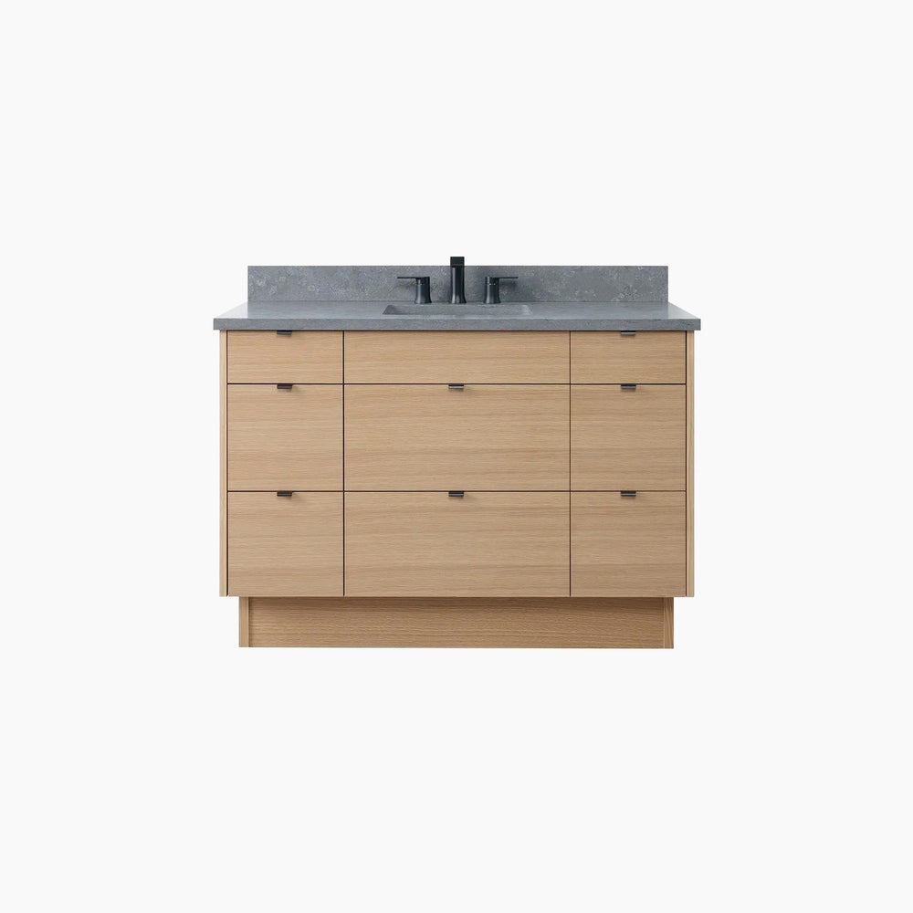 
                  
                    Asher 48" Natural White Oak Bathroom Vanity
                  
                