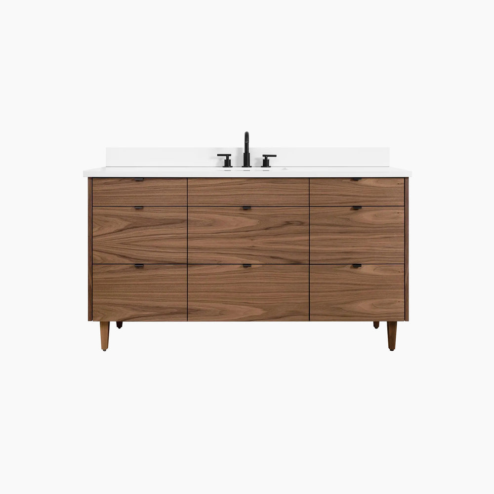 
                  
                    Asher SLIM 60" American Black Walnut Bathroom Vanity
                  
                