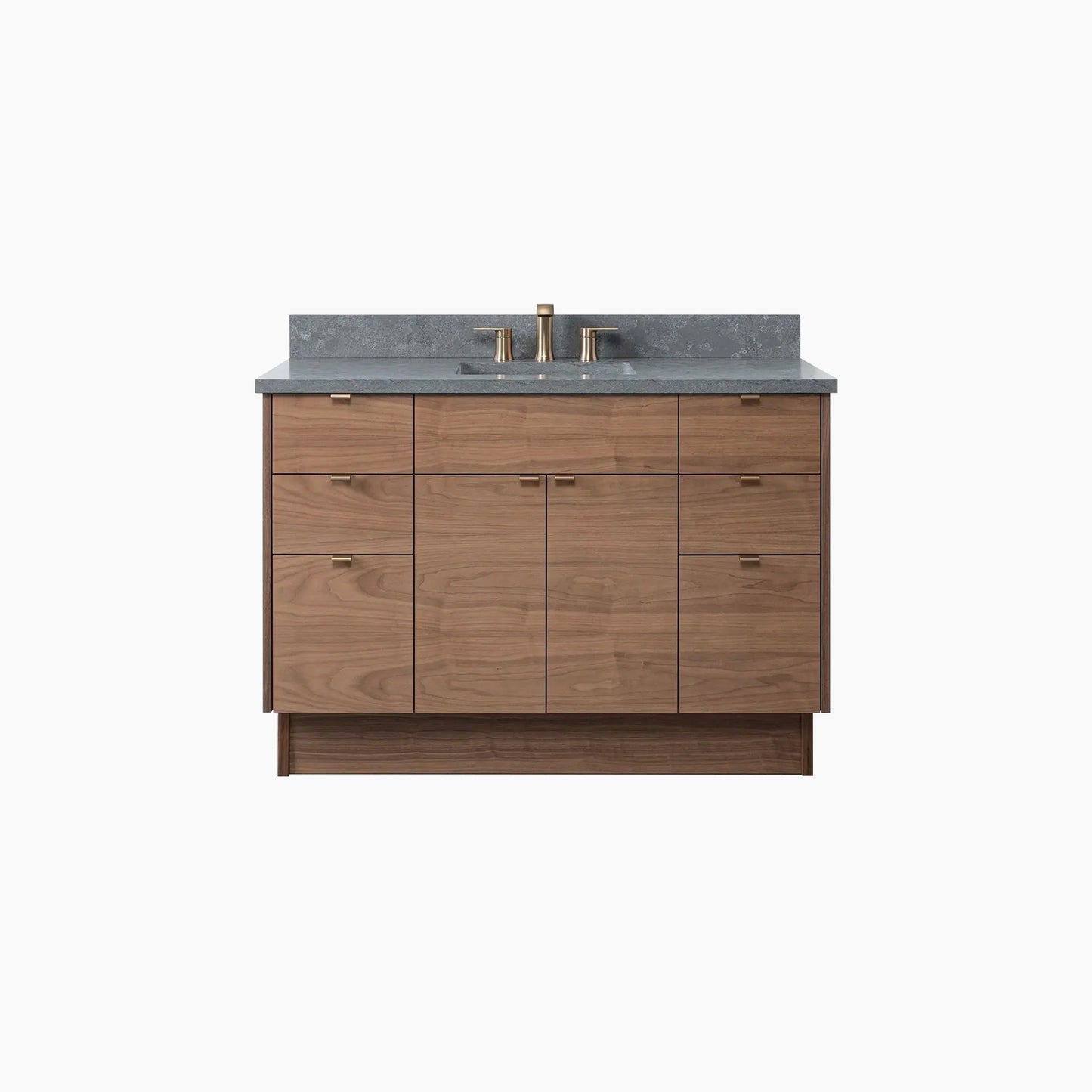 Austin 48" American Black Walnut Bathroom Vanity