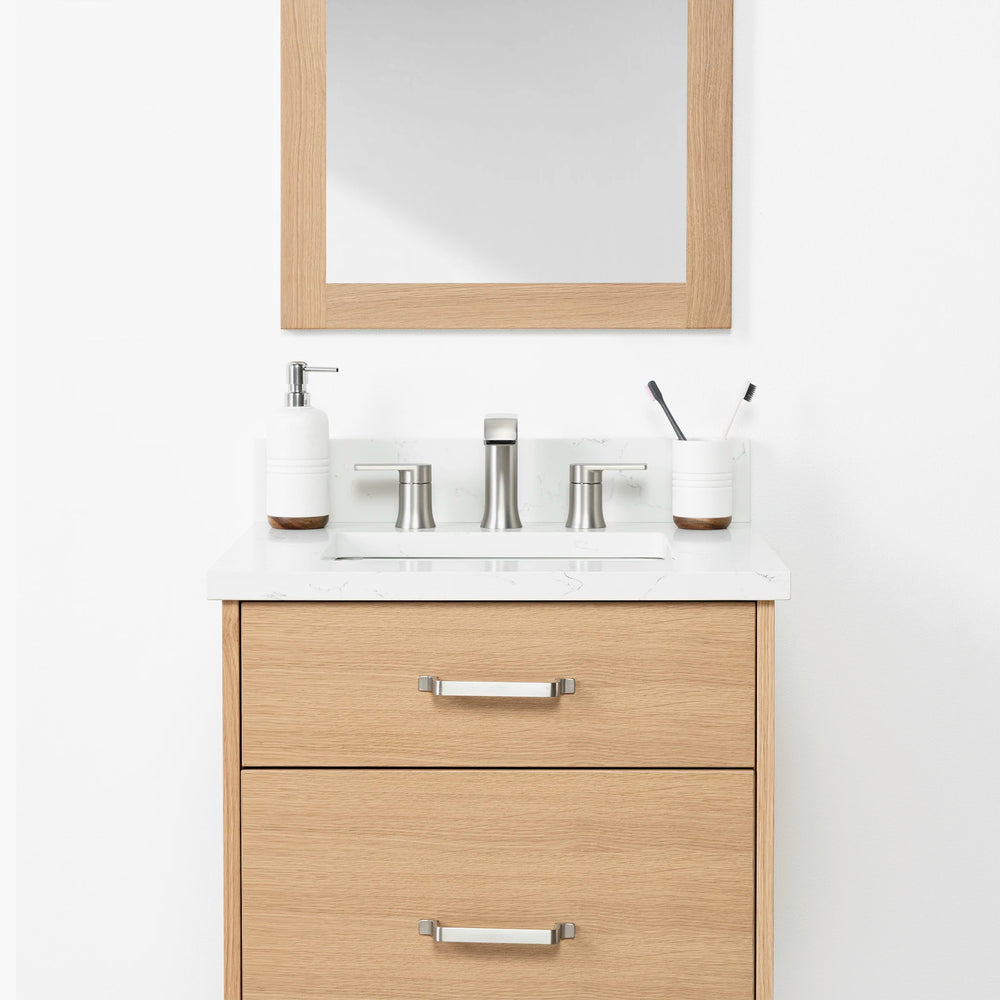 
                  
                    Ashbury 24" Wall Mount Natural White Oak Bathroom Vanity
                  
                