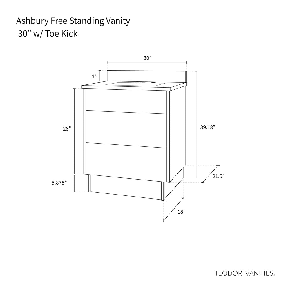 
                  
                    Ashbury 30" Natural White Oak Bathroom Vanity
                  
                