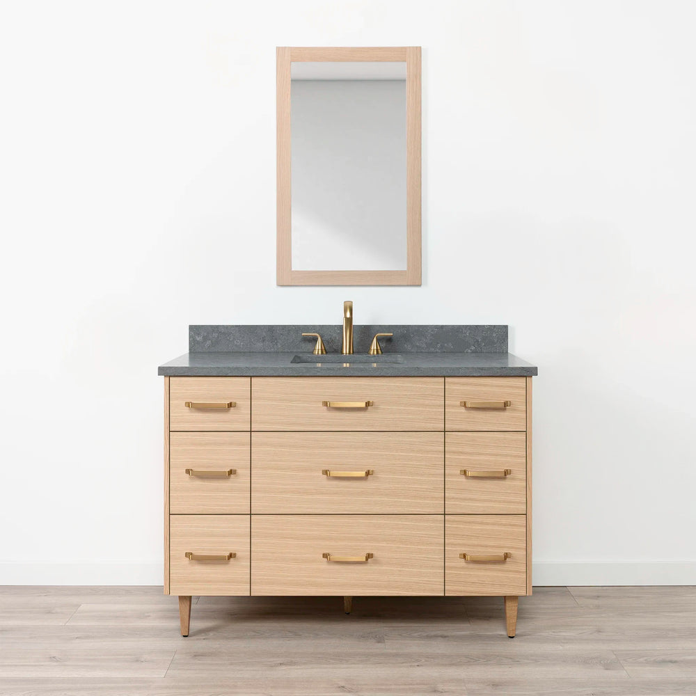 
                  
                    Ashbury 48" Natural White Oak Bathroom Vanity w/ Drawers
                  
                