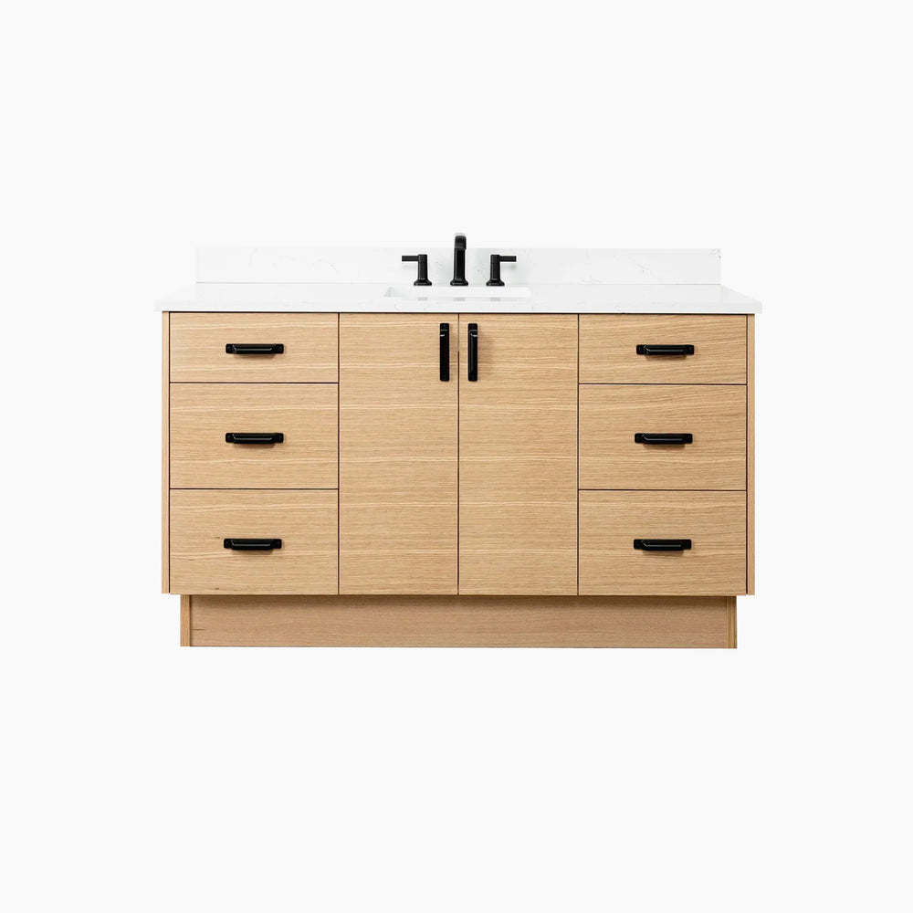 
                  
                    Ashbury 60" Natural White Oak Bathroom Vanity
                  
                