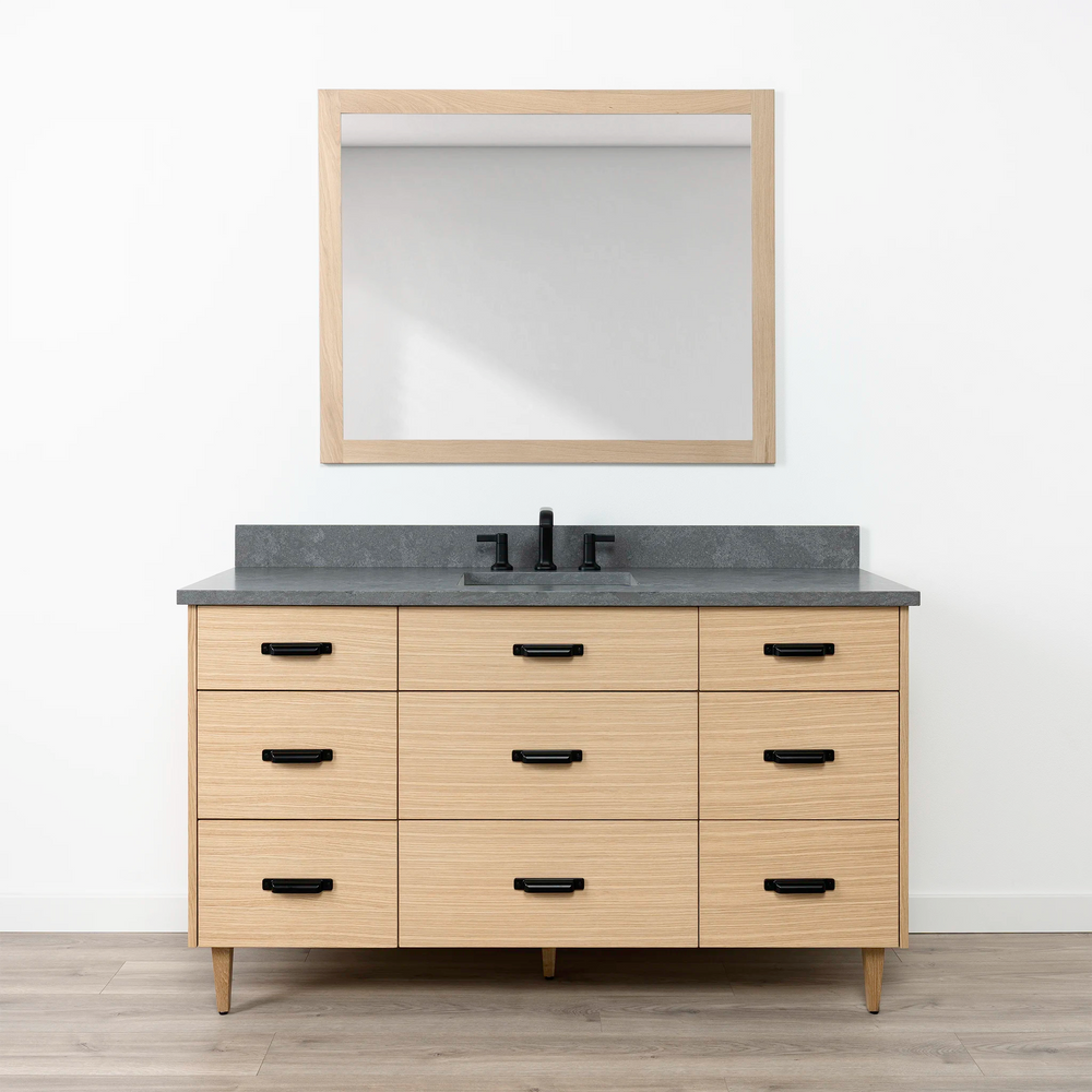 
                  
                    Ashbury 60" Natural White Oak Bathroom Vanity w/ Drawers
                  
                