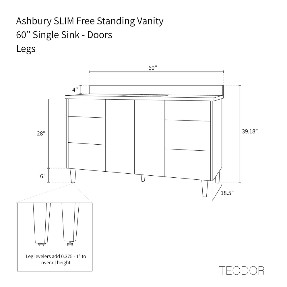 
                  
                    Ashbury SLIM 60" Natural White Oak Bathroom Vanity
                  
                