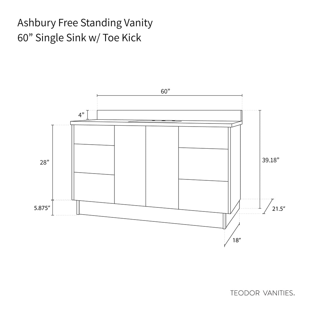 
                  
                    Ashbury 60" Natural White Oak Bathroom Vanity
                  
                