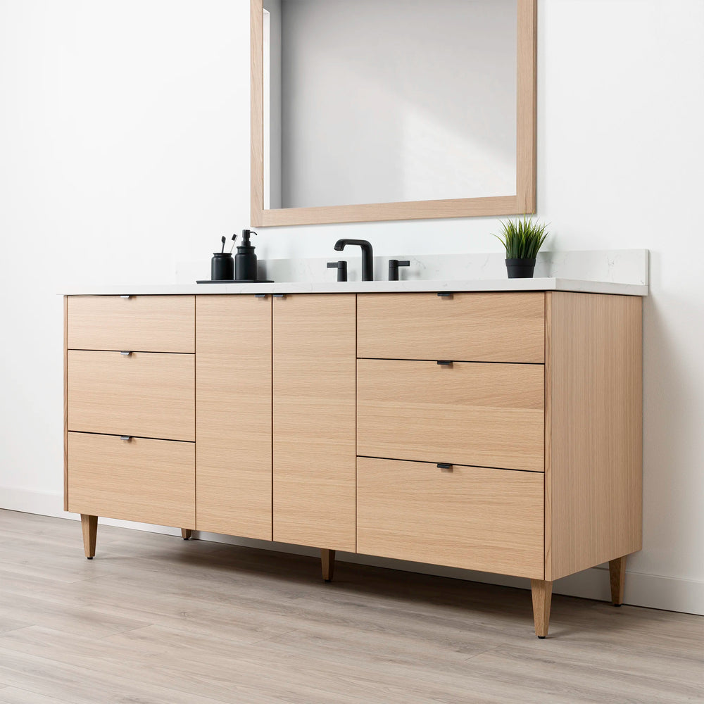 
                  
                    Ashbury 72" Natural White Oak Bathroom Vanity
                  
                