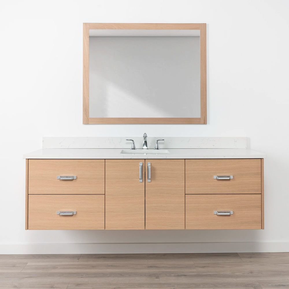 
                  
                    Ashbury 72" Wall Mount Natural White Oak Bathroom Vanity
                  
                