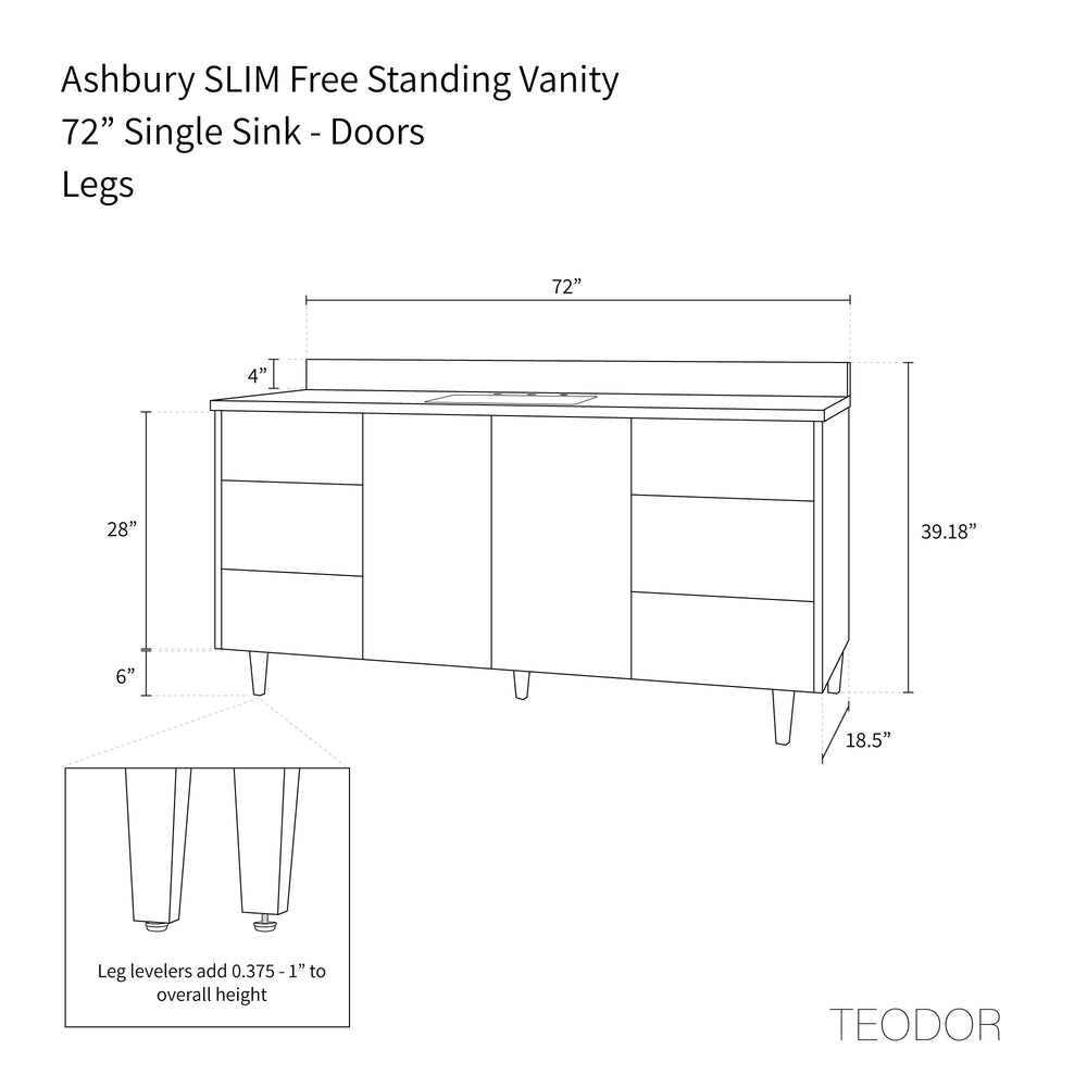 
                  
                    Ashbury SLIM 72" Natural White Oak Bathroom Vanity
                  
                