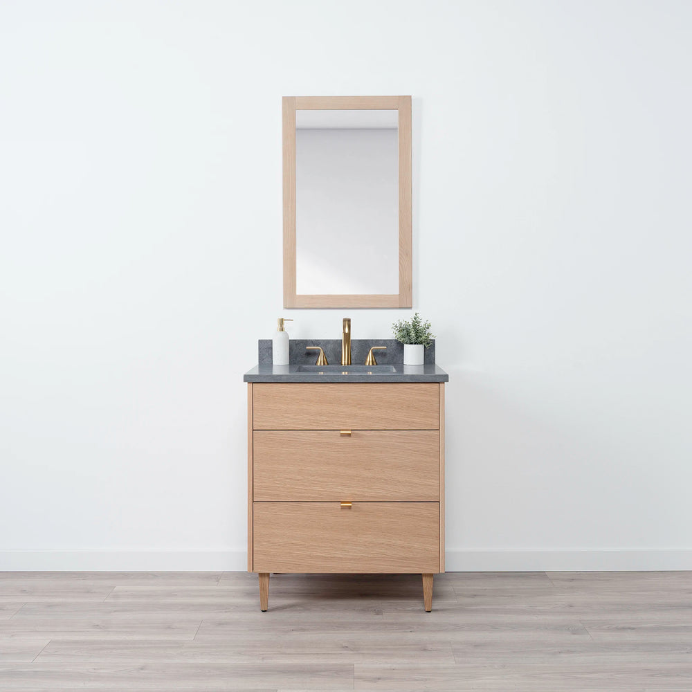 
                  
                    Ashbury 30" Natural White Oak Bathroom Vanity - All Drawers
                  
                