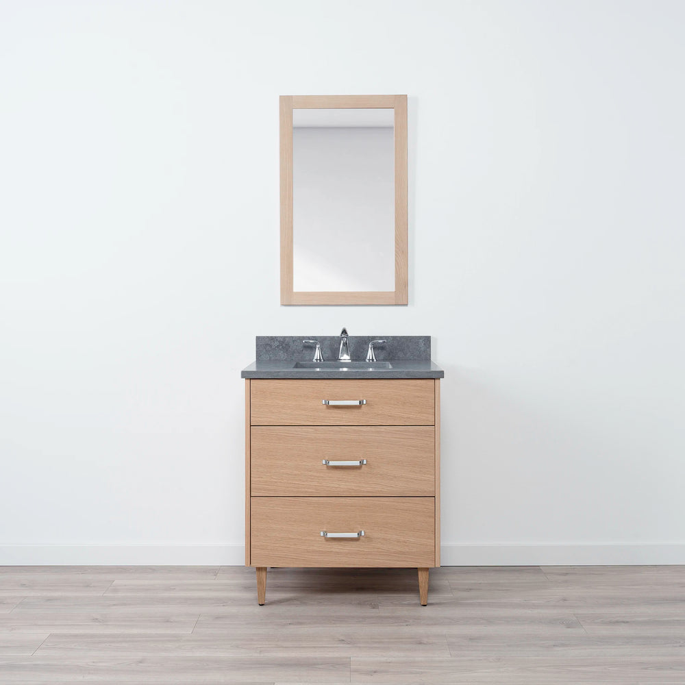 
                  
                    Ashbury 30" Natural White Oak Bathroom Vanity - All Drawers
                  
                