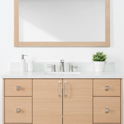 Ashbury 48" Natural White Oak Bathroom Vanity