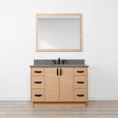 Ashbury 48" Natural White Oak Bathroom Vanity