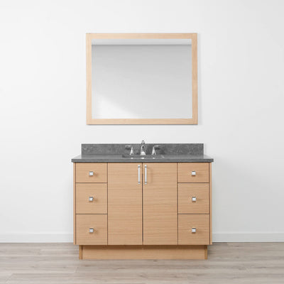 Ashbury 48" Natural White Oak Bathroom Vanity