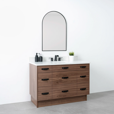 Asher 48" American Black Walnut Bathroom Vanity