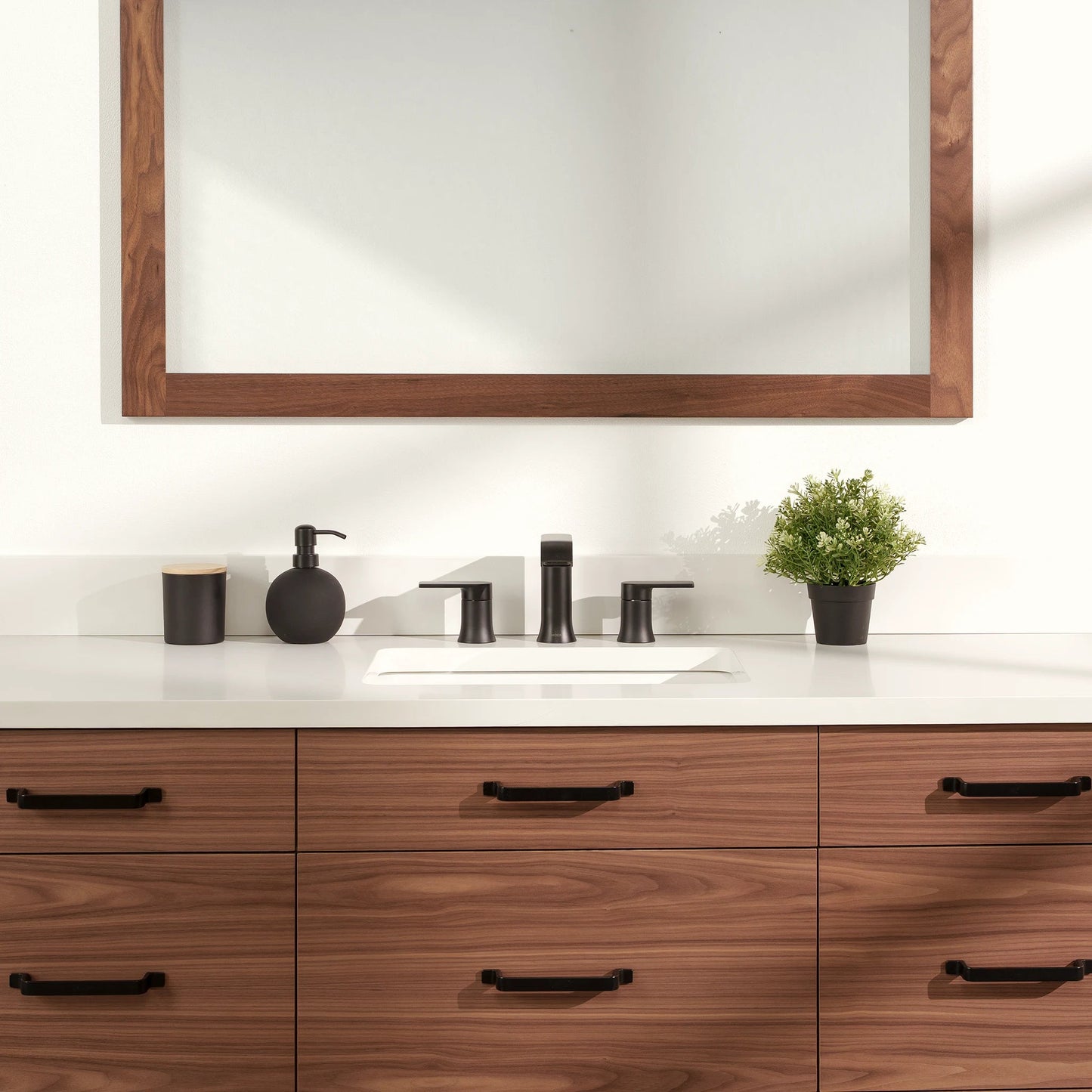 
                  
                    Asher Stainless SLIM 60" American Black Walnut Bathroom Vanity Teodor Bathroom Vanity United States
                  
                