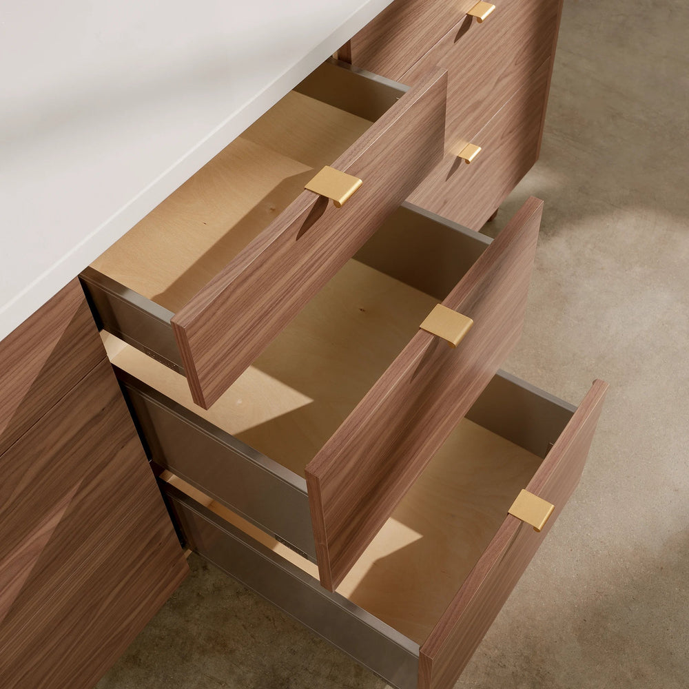 
                  
                    Asher Stainless SLIM 72" American Black Walnut Bathroom Vanity, Double Sink Teodor Bathroom Vanity United States
                  
                