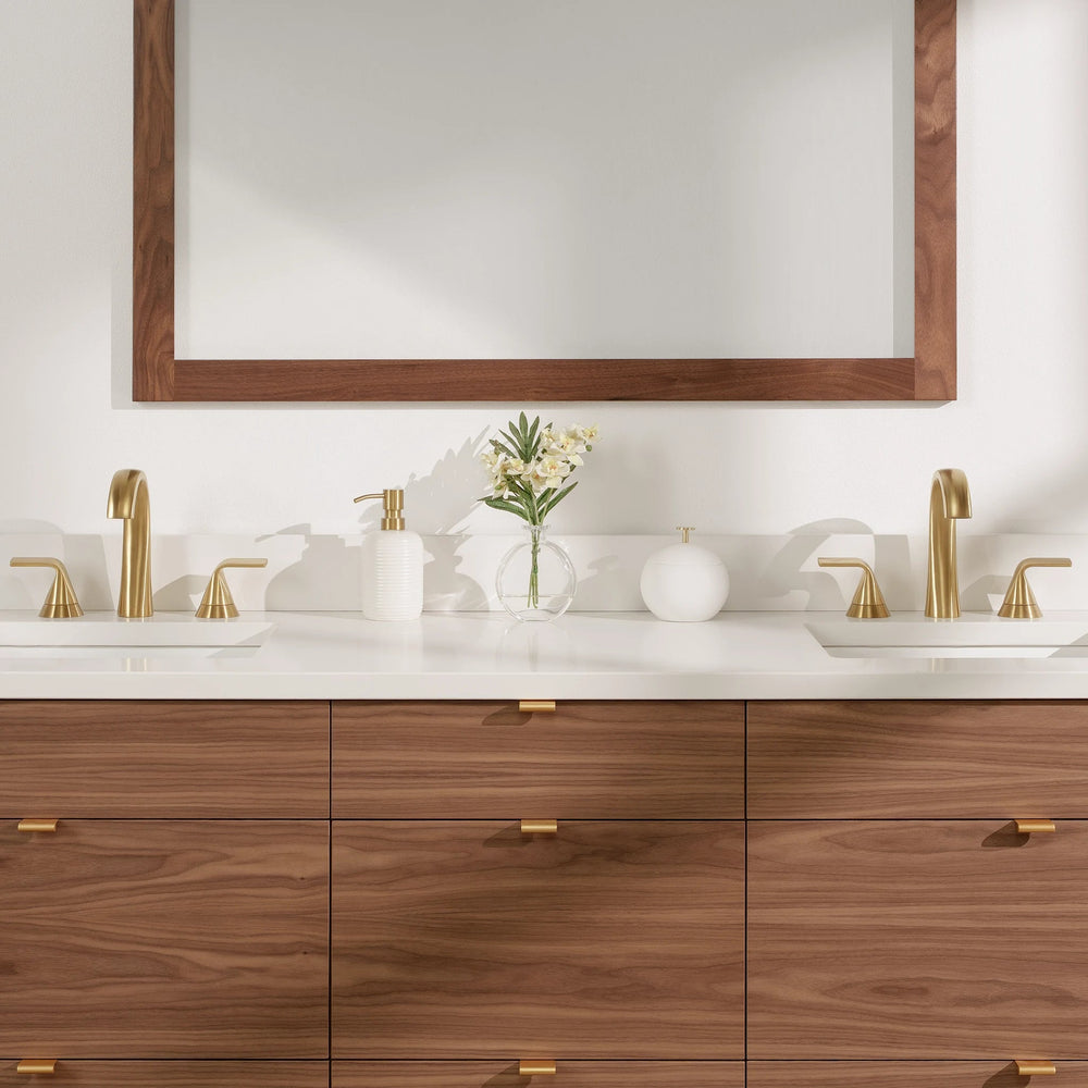 
                  
                    Asher Stainless SLIM 72" American Black Walnut Bathroom Vanity, Double Sink Teodor Bathroom Vanity United States
                  
                