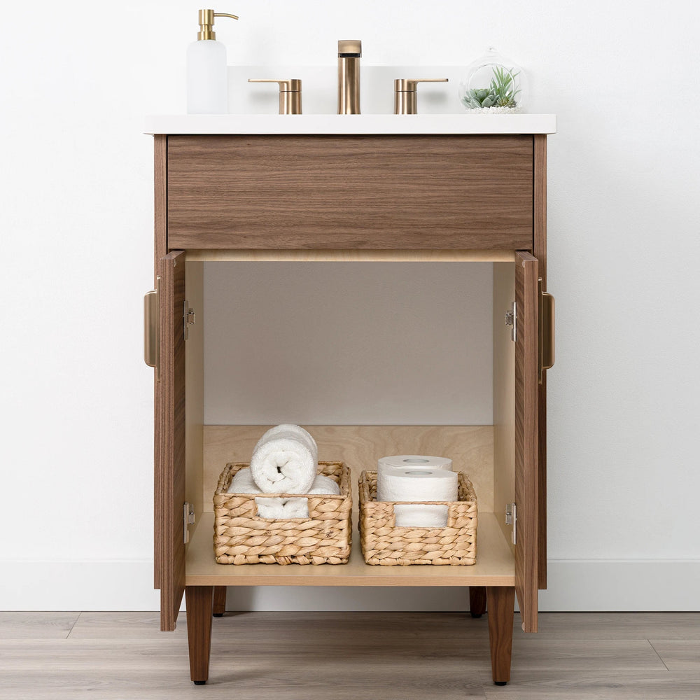 
                  
                    Austin SLIM 24" American Black Walnut Bathroom Vanity Teodor Bathroom Vanity United States
                  
                