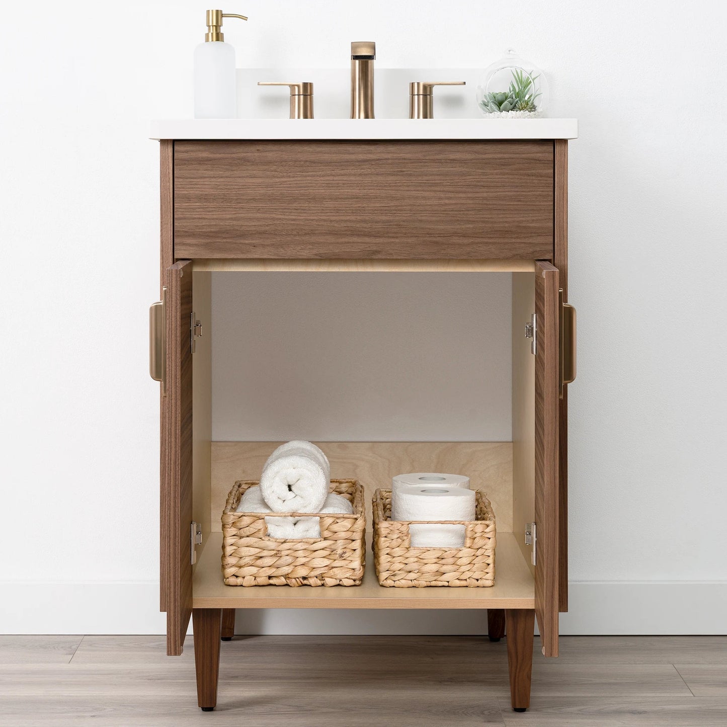 
                  
                    Austin SLIM 24" American Black Walnut Bathroom Vanity Teodor Bathroom Vanity United States
                  
                