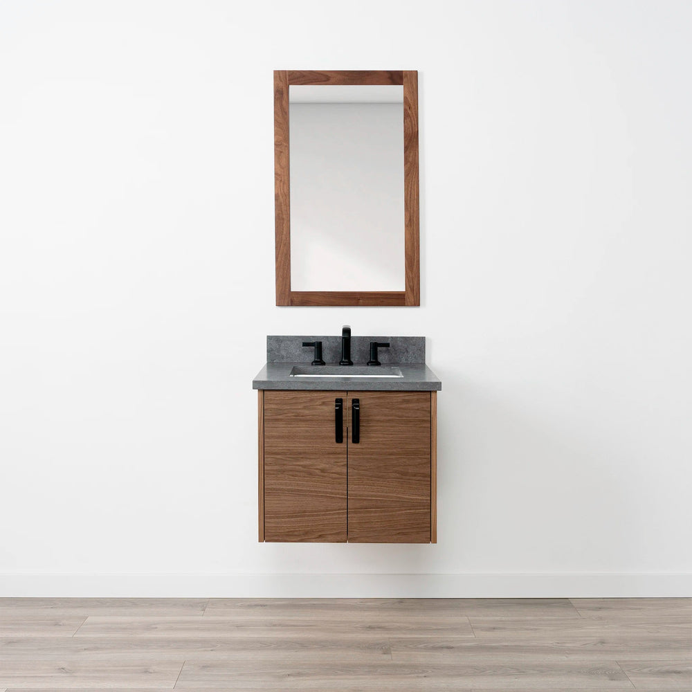 
                  
                    Austin SLIM 24" Wall Mount American Black Walnut Bathroom Vanity Teodor Bathroom Vanity United States
                  
                
