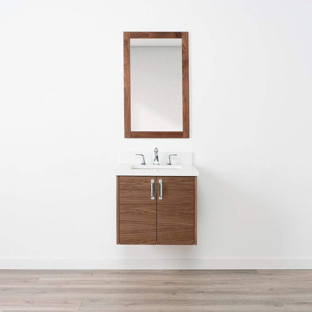 
                  
                    Austin SLIM 24" Wall Mount American Black Walnut Bathroom Vanity Teodor Bathroom Vanity United States
                  
                