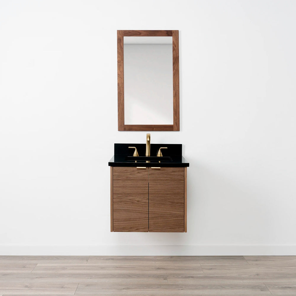 
                  
                    Austin SLIM 24" Wall Mount American Black Walnut Bathroom Vanity Teodor Bathroom Vanity United States
                  
                
