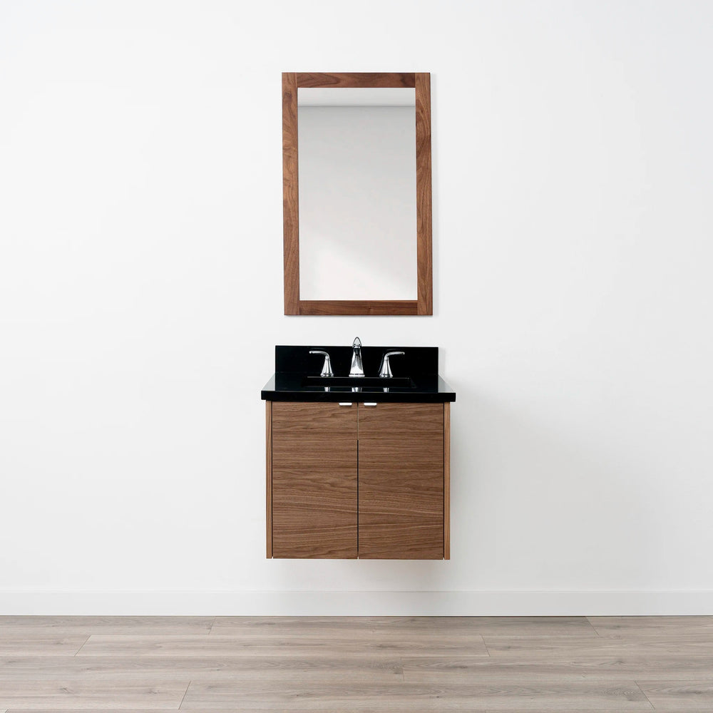 
                  
                    Austin SLIM 24" Wall Mount American Black Walnut Bathroom Vanity Teodor Bathroom Vanity United States
                  
                
