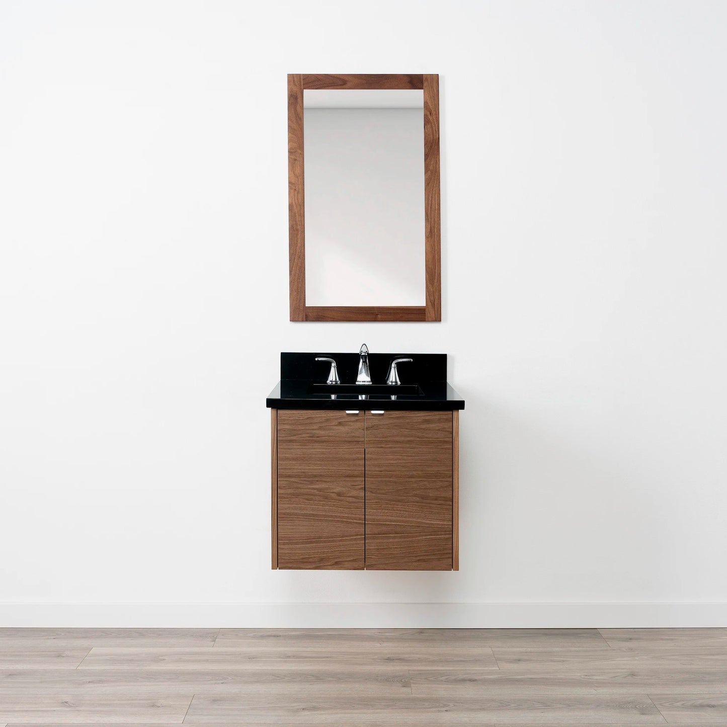 
                  
                    Austin SLIM 24" Wall Mount American Black Walnut Bathroom Vanity Teodor Bathroom Vanity United States
                  
                