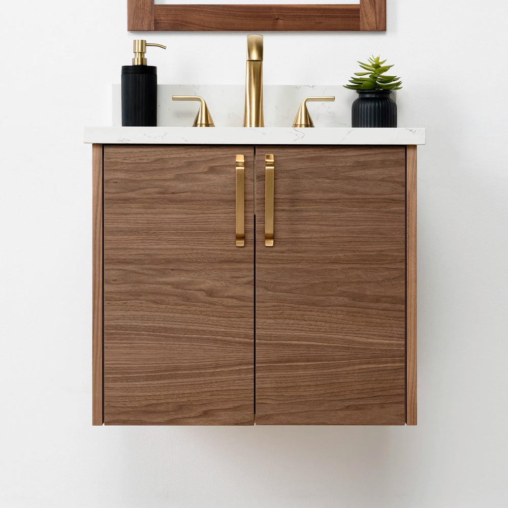 
                  
                    Austin SLIM 24" Wall Mount American Black Walnut Bathroom Vanity Teodor Bathroom Vanity United States
                  
                