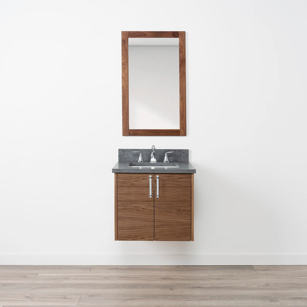 
                  
                    Austin SLIM 24" Wall Mount American Black Walnut Bathroom Vanity Teodor Bathroom Vanity United States
                  
                