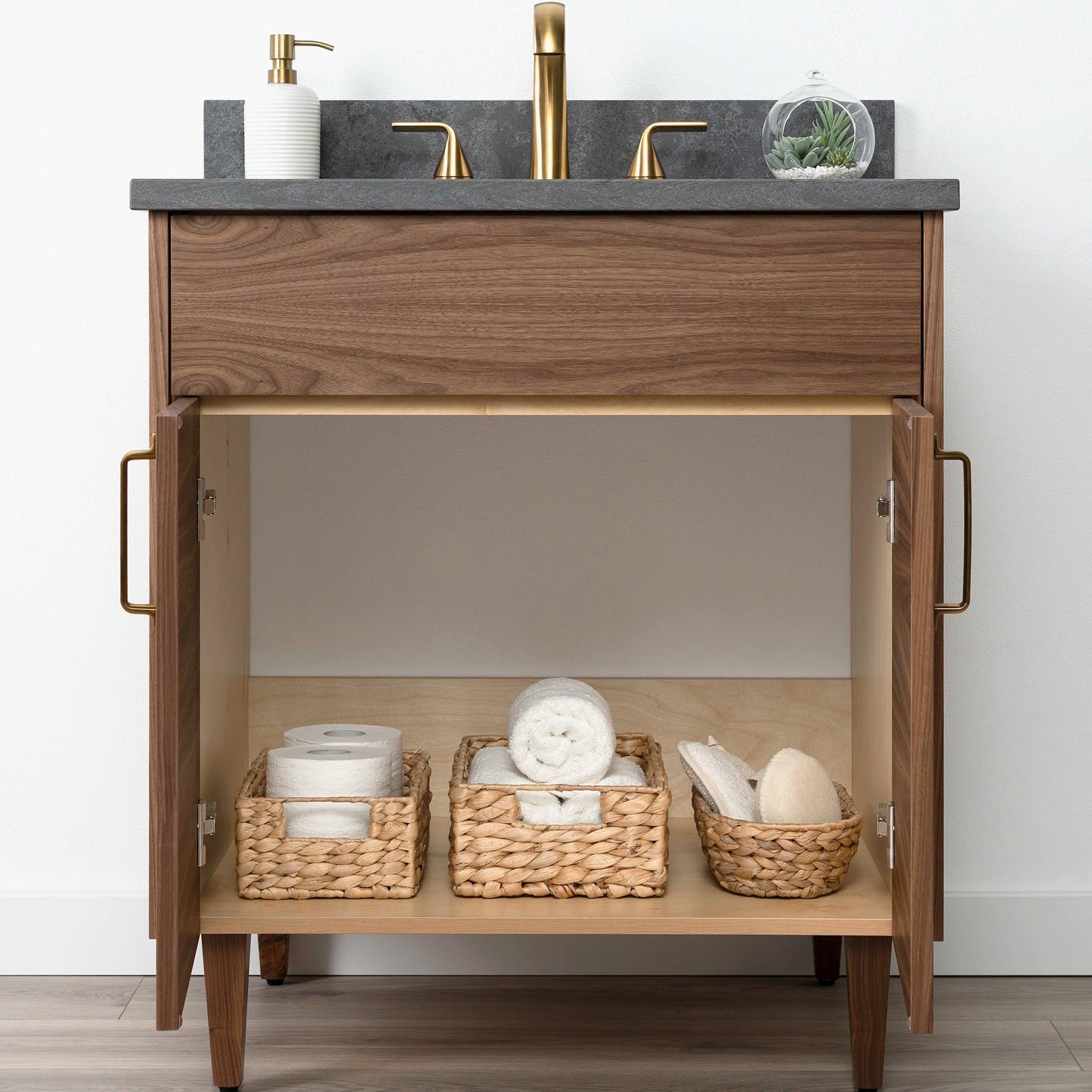 
                  
                    Austin SLIM 30" American Black Walnut Bathroom Vanity Teodor Bathroom Vanity United States
                  
                