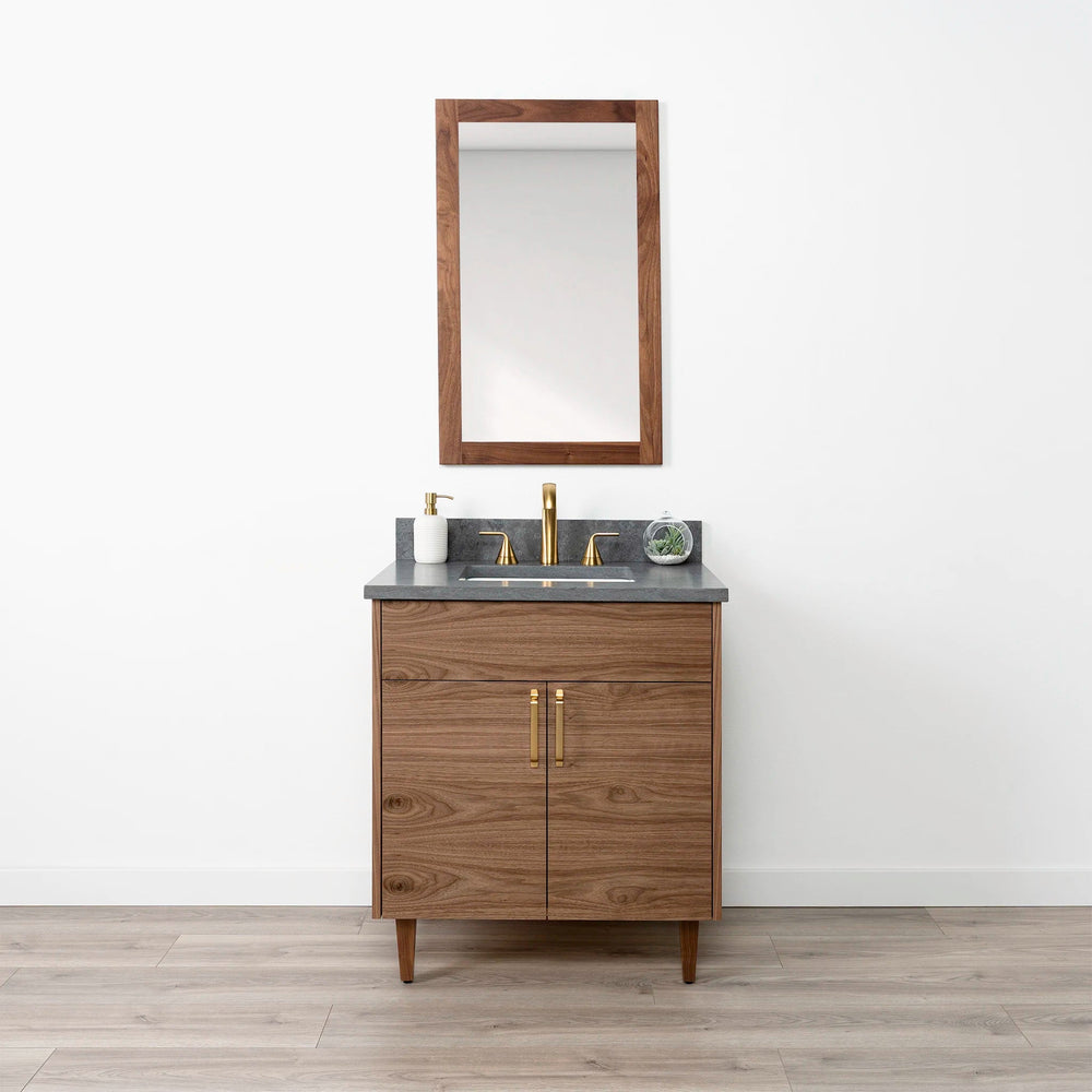 Austin SLIM 30" American Black Walnut Bathroom Vanity Teodor Bathroom Vanity United States