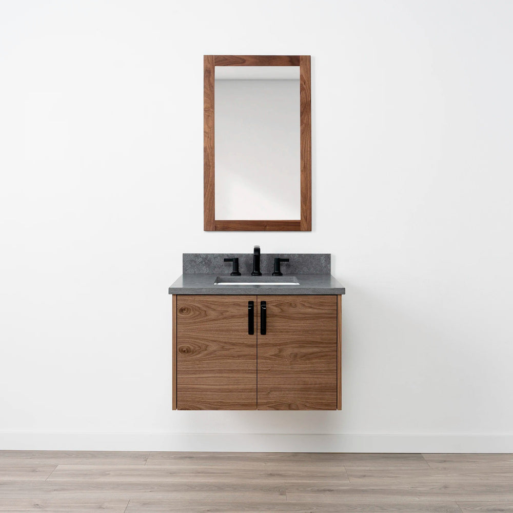 
                  
                    Austin SLIM 30" Wall Mount American Black Walnut Bathroom Vanity Teodor Bathroom Vanity United States
                  
                