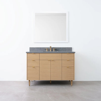 Austin 48" Natural White Oak Bathroom Vanity