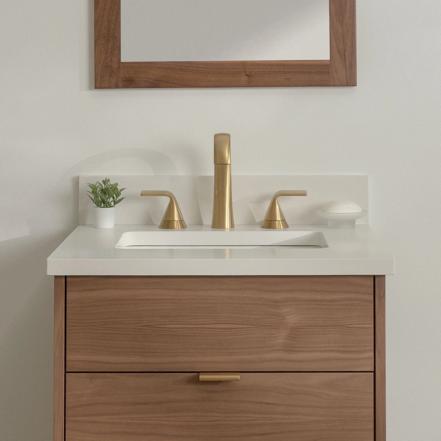 
                  
                    Austin Stainless SLIM 24" American Black Walnut Bathroom Vanity - All Drawers Teodor Bathroom Vanity United States
                  
                