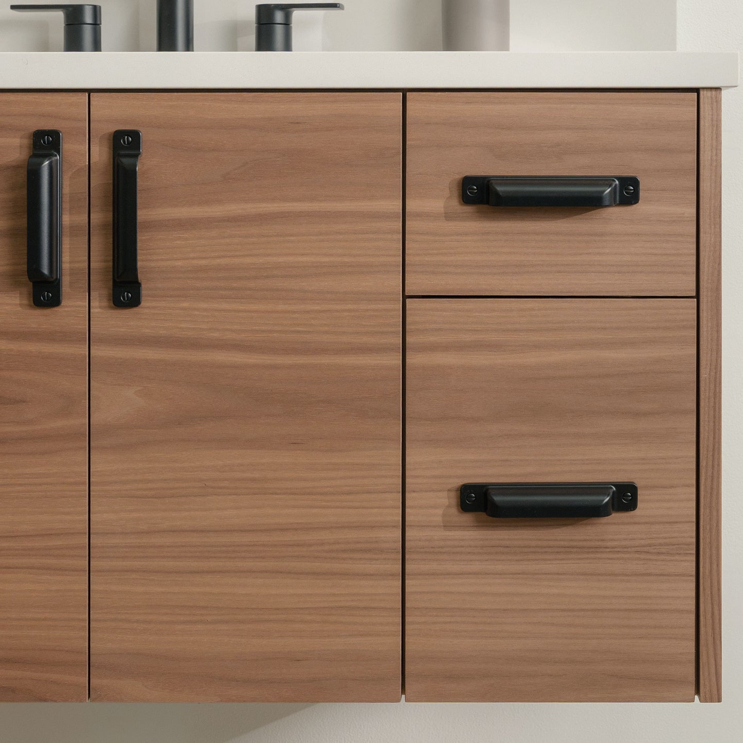 
                  
                    Austin Stainless 42" Wall Mount American Black Walnut Bathroom Vanity
                  
                