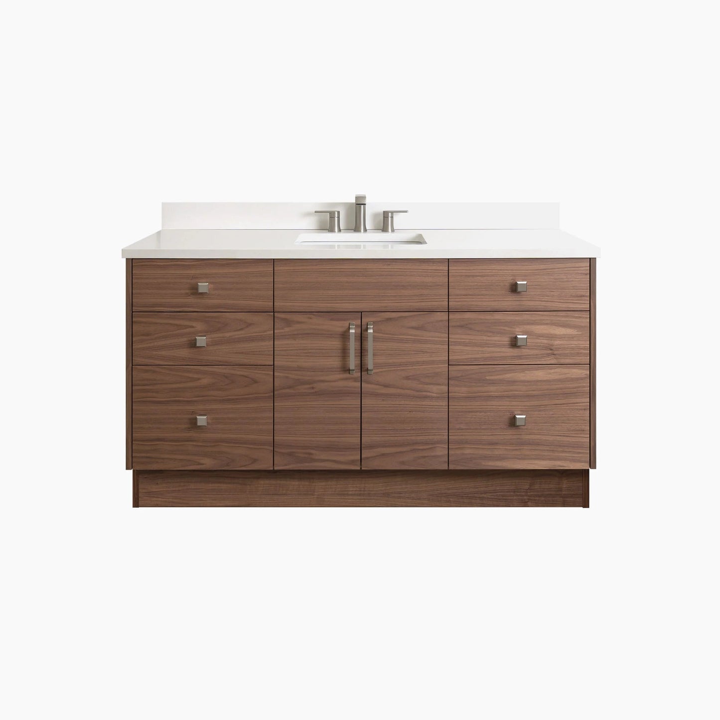 
                  
                    Austin Stainless SLIM 60" American Black Walnut Bathroom Vanity Teodor Bathroom Vanity United States
                  
                