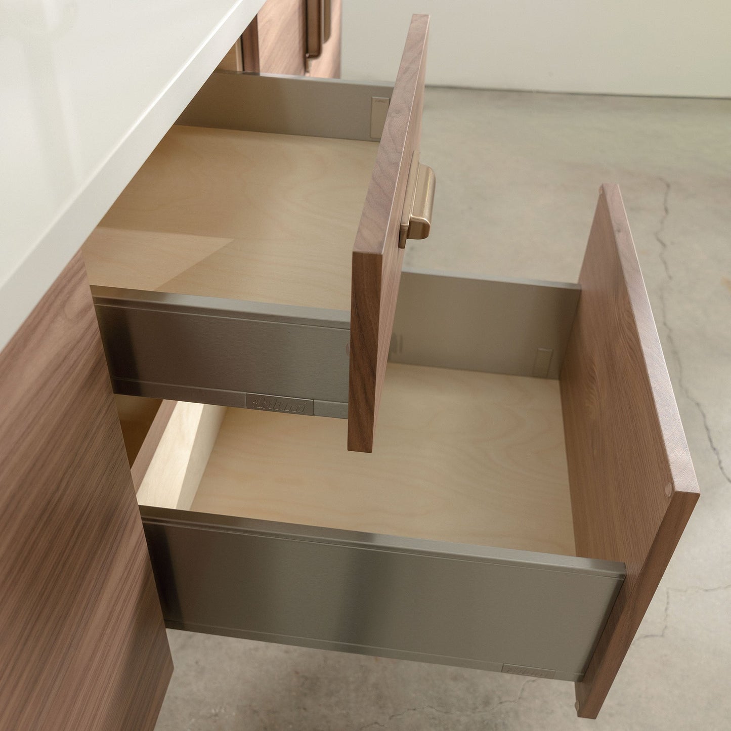 
                  
                    Austin Stainless SLIM 72" Wall Mount American Black Walnut Bathroom Vanity, Double Sink Teodor Bathroom Vanity United States
                  
                