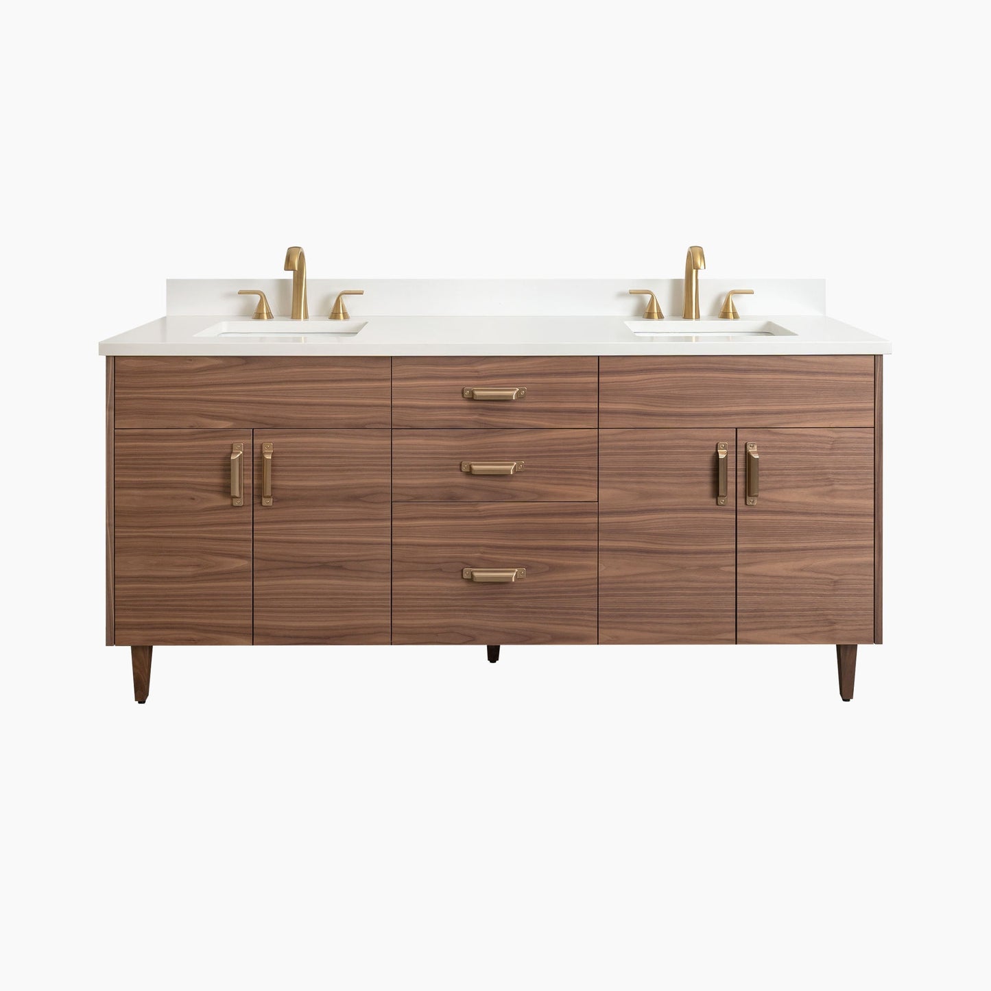 
                  
                    Austin Stainless SLIM 72" American Black Walnut Bathroom Vanity, Double Sink Teodor Bathroom Vanity United States
                  
                