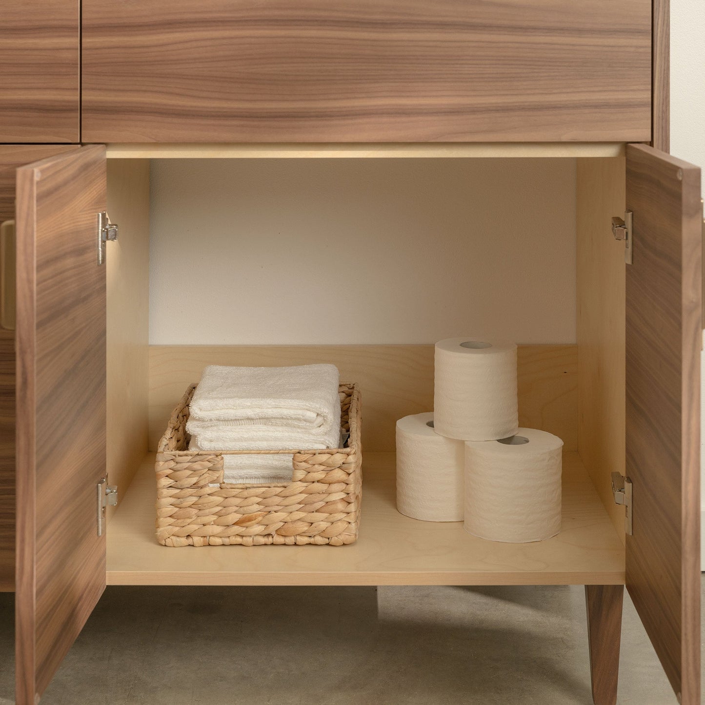 
                  
                    Austin Stainless SLIM 72" American Black Walnut Bathroom Vanity, Double Sink Teodor Bathroom Vanity United States
                  
                