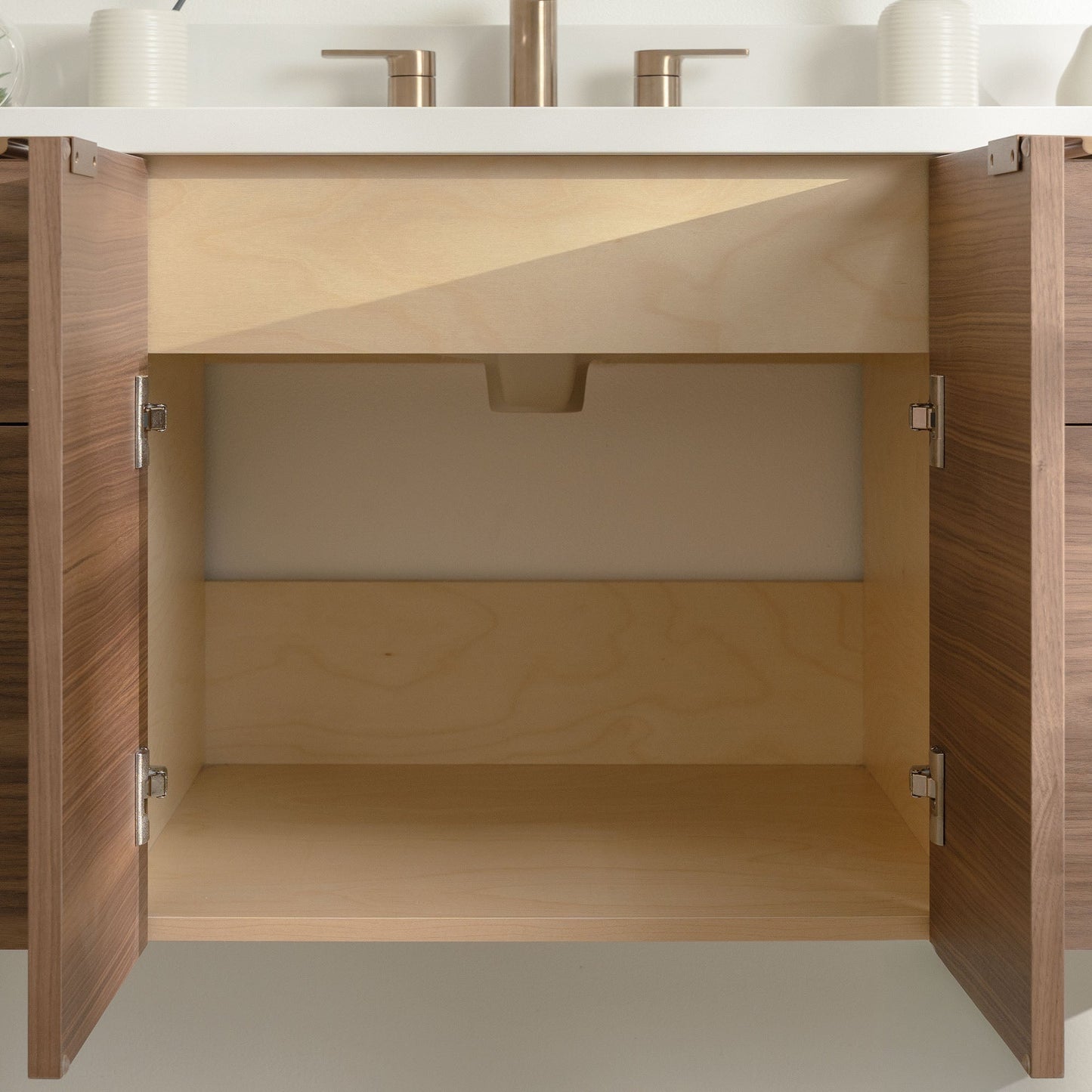 
                  
                    Austin Stainless SLIM 72" Wall Mount American Black Walnut Bathroom Vanity Teodor Bathroom Vanity United States
                  
                