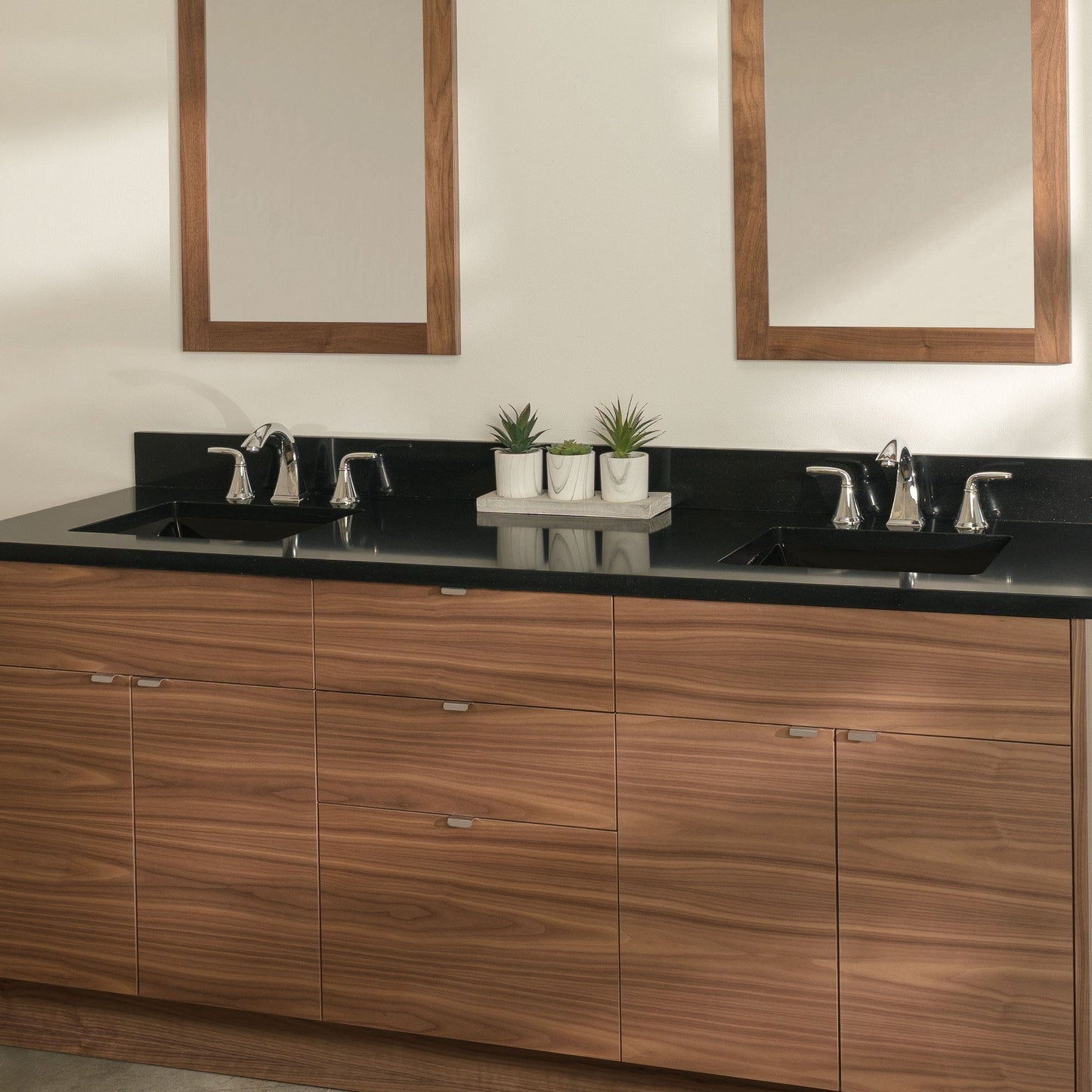 
                  
                    Austin Stainless SLIM 72" American Black Walnut Bathroom Vanity, Double Sink Teodor Bathroom Vanity United States
                  
                