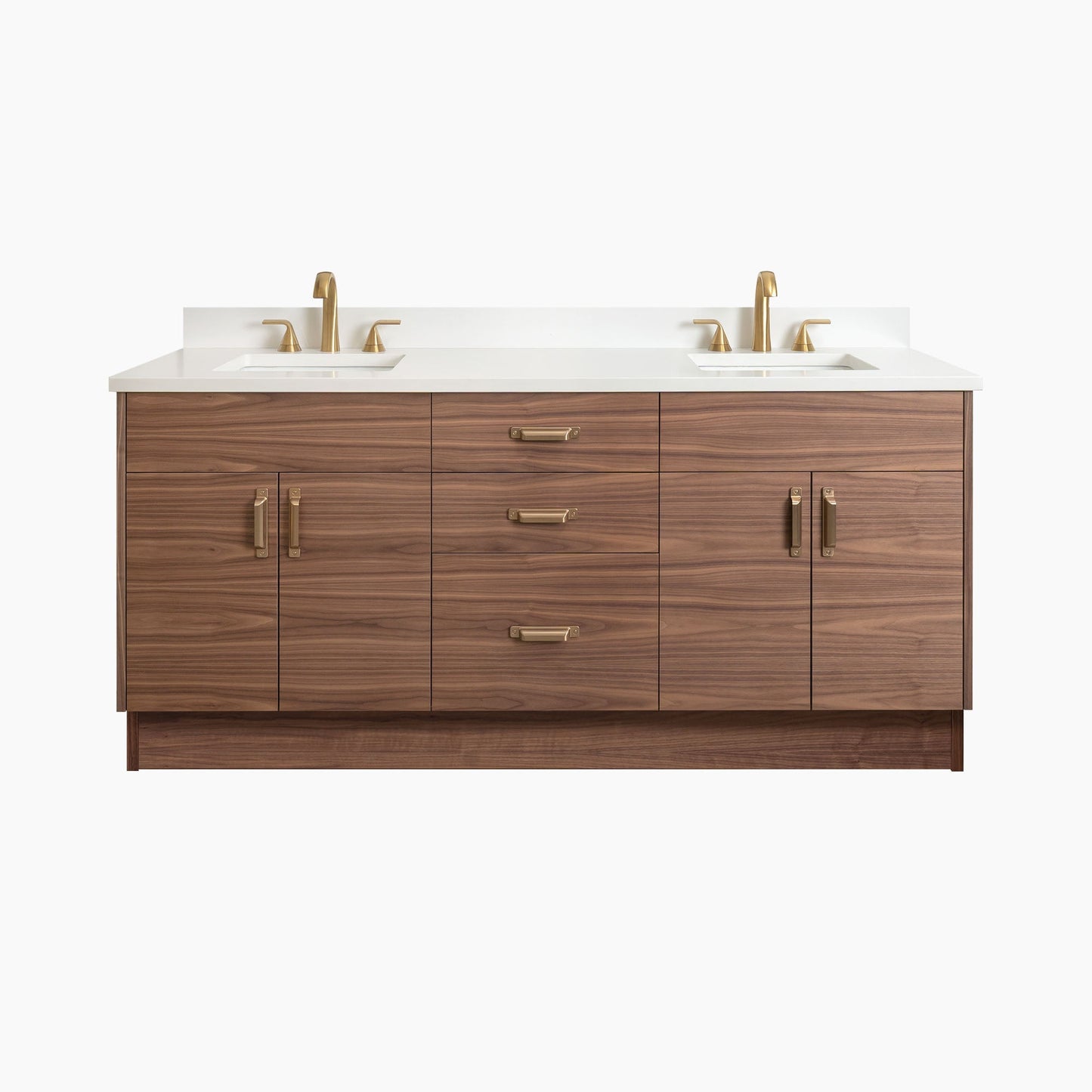 
                  
                    Austin Stainless SLIM 72" American Black Walnut Bathroom Vanity, Double Sink Teodor Bathroom Vanity United States
                  
                