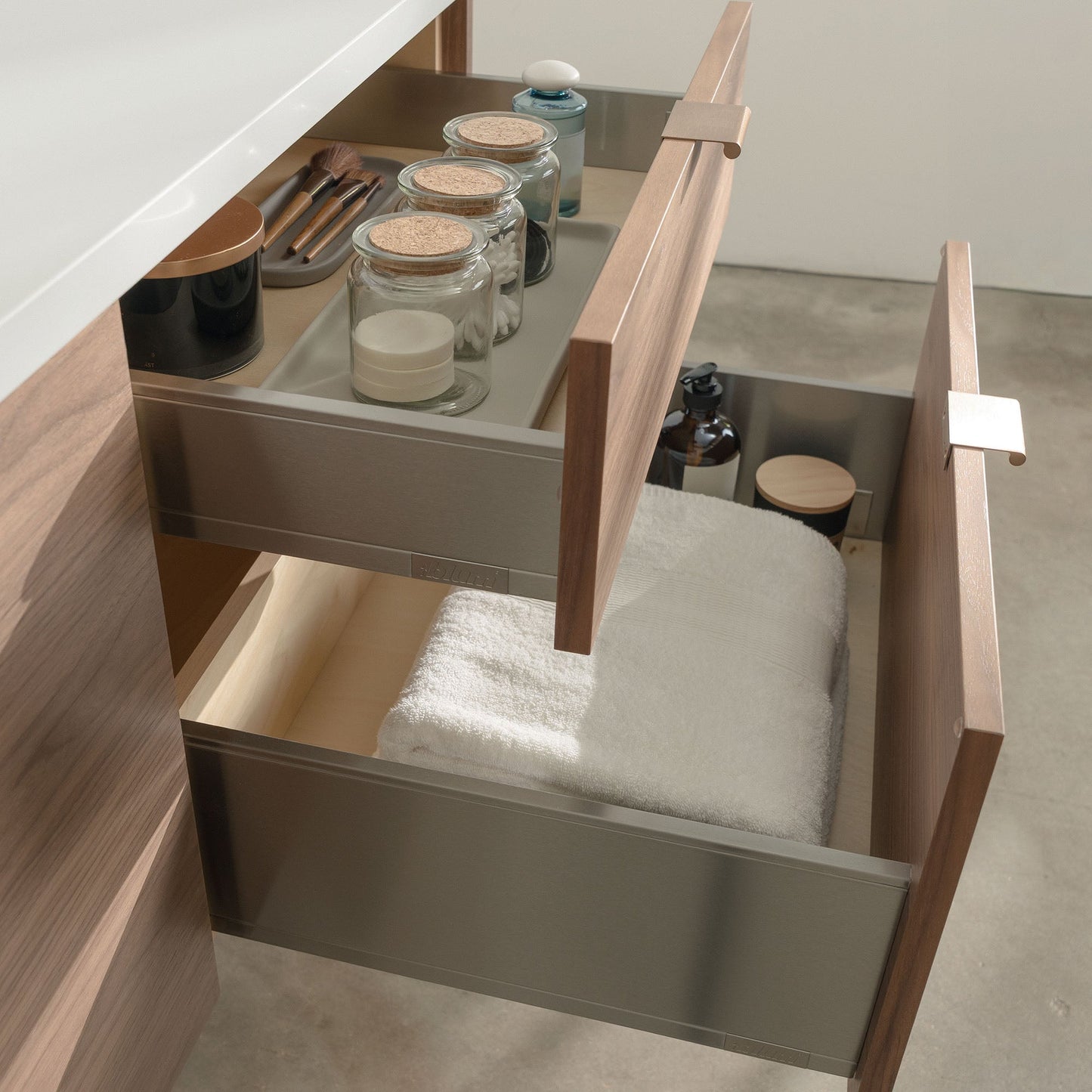 
                  
                    Austin Stainless SLIM 72" Wall Mount American Black Walnut Bathroom Vanity Teodor Bathroom Vanity United States
                  
                